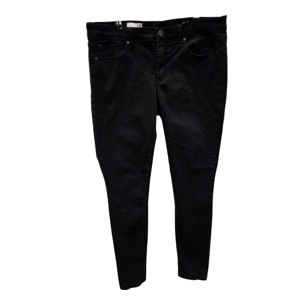 GAP 1969 Legging Jean Women's Size 29R Black Denim Stretch Skinny